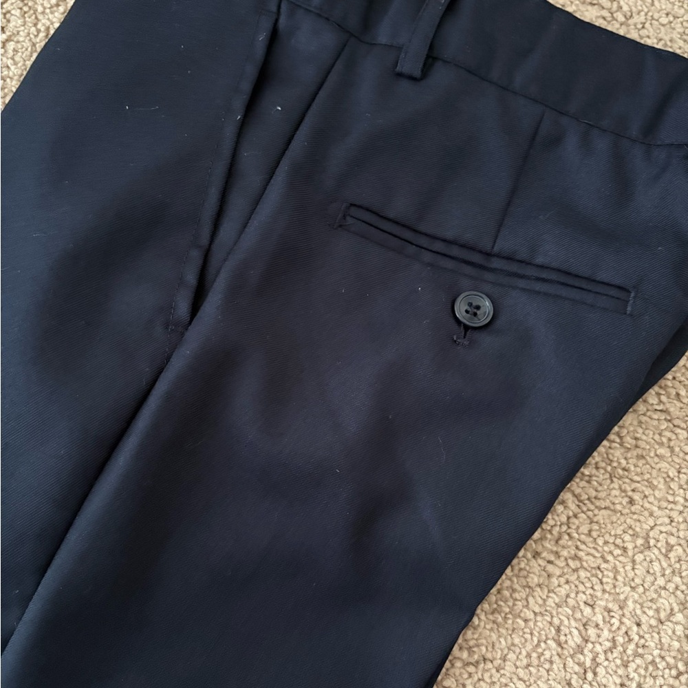 Boys 3 piece Navy suit 10-12 - Picture 10 of 16